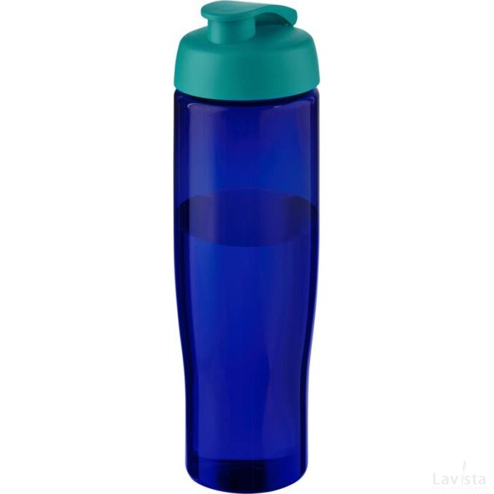 H2O Active® Eco Tempo drinkfles van 700 ml met klapdeksel Aqua/Blauw