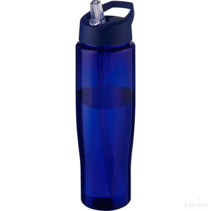 H2O Active® Eco Tempo drinkfles van 700 ml met tuitdeksel Blauw/Blauw
