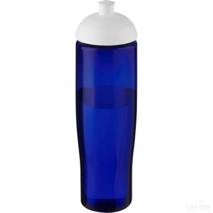 H2O Active® Eco Tempo drinkfles van 700 ml met koepeldeksel Wit/Blauw