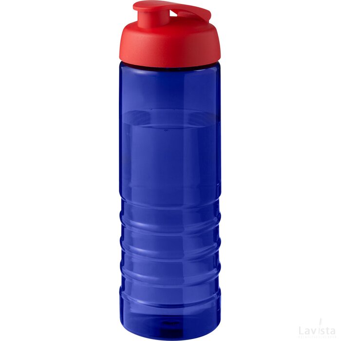 H2O Active® Eco Treble 750 ml drinkfles met klapdeksel Blauw/Rood
