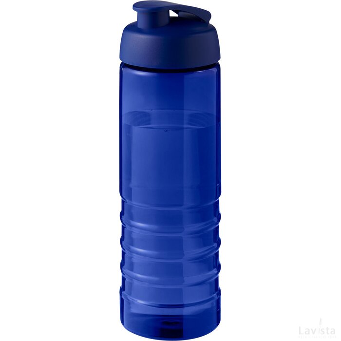 H2O Active® Eco Treble 750 ml drinkfles met klapdeksel Blauw/Blauw