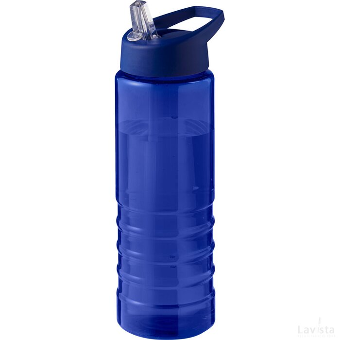H2O Active® Eco Treble 750 ml drinkfles met tuitdeksel Blauw/Blauw