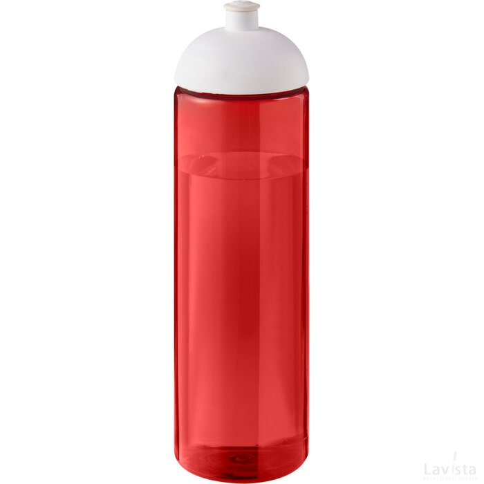 H2O Active® Eco Vibe 850 ml drinkfles met koepeldeksel Rood/Wit