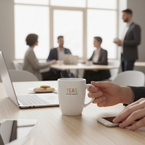 Trendy mok Trent Wit 300 ml