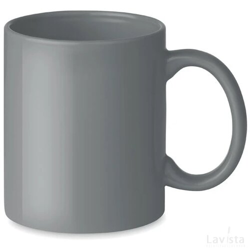 Gekleurde keramische mok 300ml Grijs