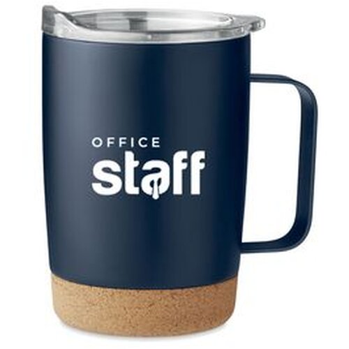 Dubbelwandige drinkbeker Ruby 300 ml Kobaltblauw 300 ml