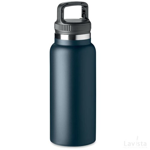 Dubbelwandige veldfles 970 ml Cleo large donker marineblauw