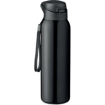 Dubbelwandige fles 580 ml Louc zwart