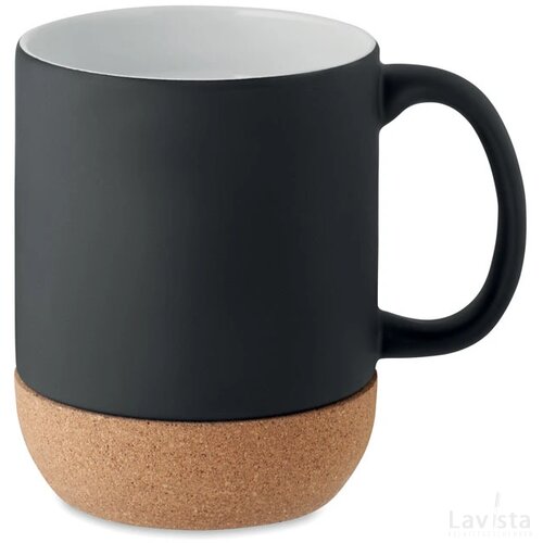 Matte keramische mok 300 ml Zwart