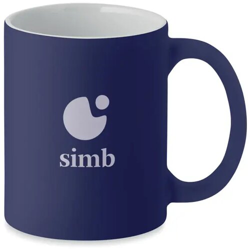Matte gekleurde mok Dublin Kobaltblauw 300 ml