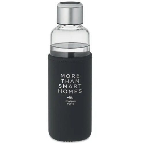 Glazen fles sensor herinnering Inder zwart