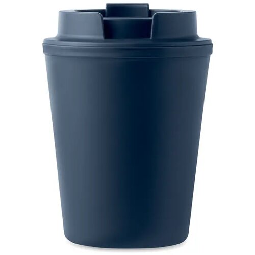 Gerecyclede koffiebeker Kobaltblauw 300 ml