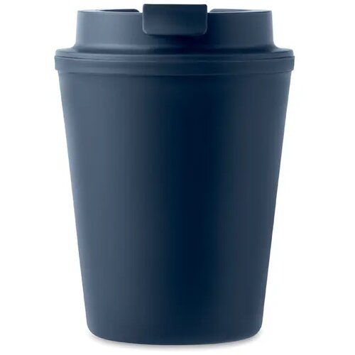 Gerecyclede koffiebeker Kobaltblauw 300 ml