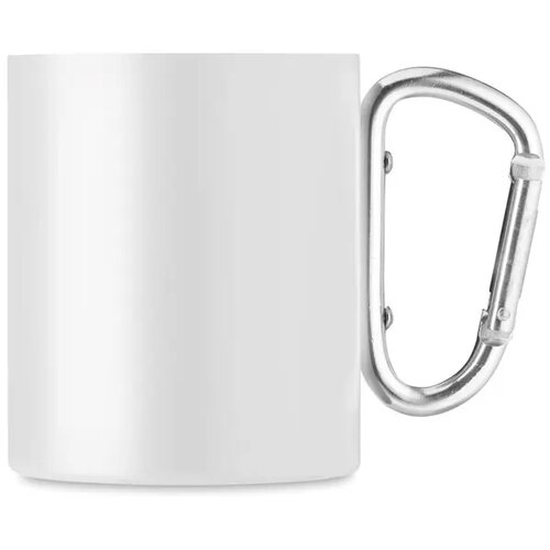 Metalen mok dubbelwandig 300ml Trumba Wit