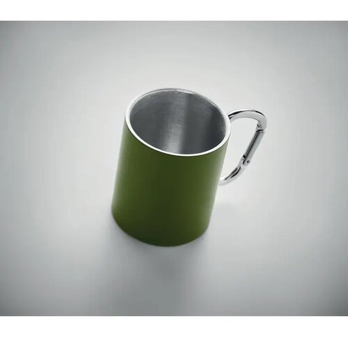 Metalen mok dubbelwandig 300ml Trumba Groen