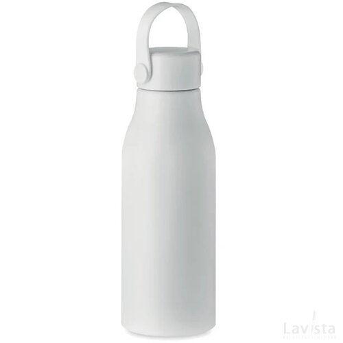 Aluminium fles 650ml Naidon wit