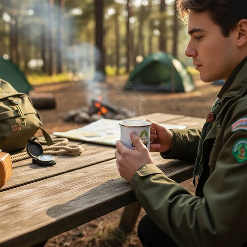 Emaillen mok sublimatie Wit 350 ml