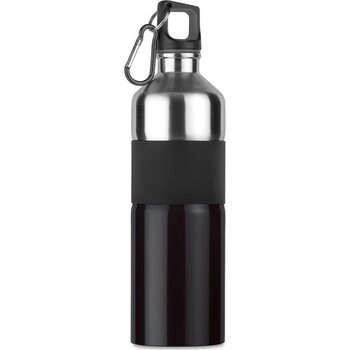 Tweekleurige drinkfles 750 ml Tenere zwart