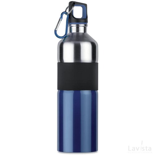 Tweekleurige drinkfles 750 ml Tenere blauw