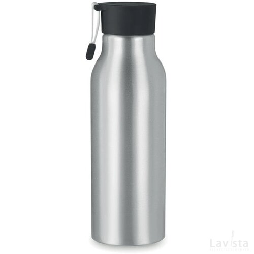 Aluminium drinkfles 500 ml Madison zwart