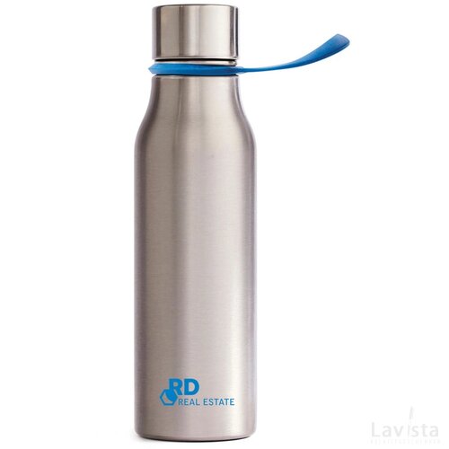 VINGA Lean staalfles donkerblauw