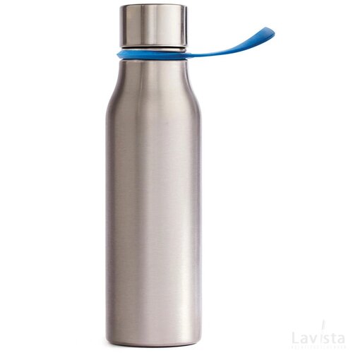 VINGA Lean staalfles donkerblauw