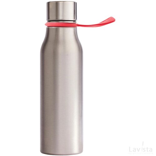 VINGA Lean staalfles rood