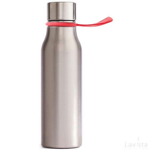 VINGA Lean staalfles rood