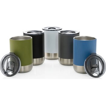RCS gerecycled roestvrijstalen beker blauw