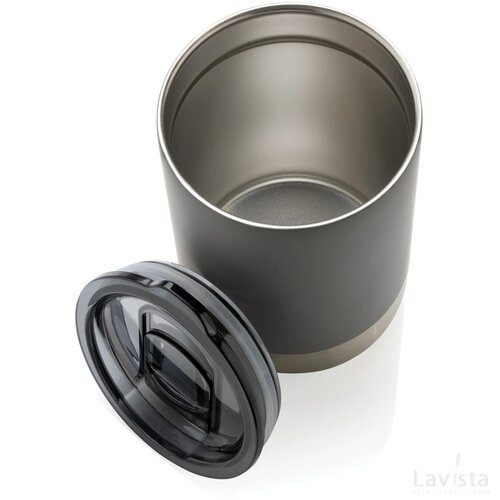 RCS gerecycled roestvrijstalen beker antraciet