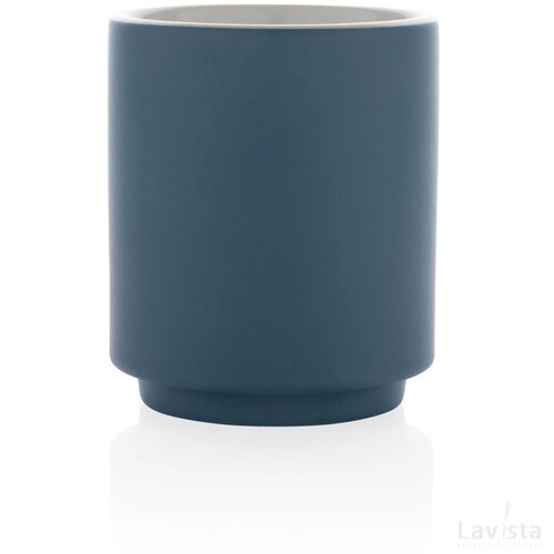Keramische stapelbare mok Blauw