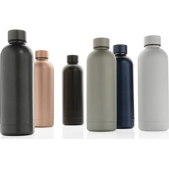RCS gerecycled roestvrijstalen Impact vacuümfles wit