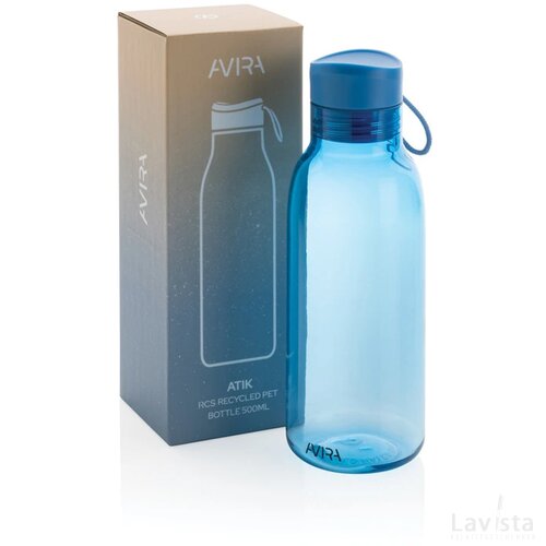 Avira Atik RCS gerecycled PET fles 500ML blauw