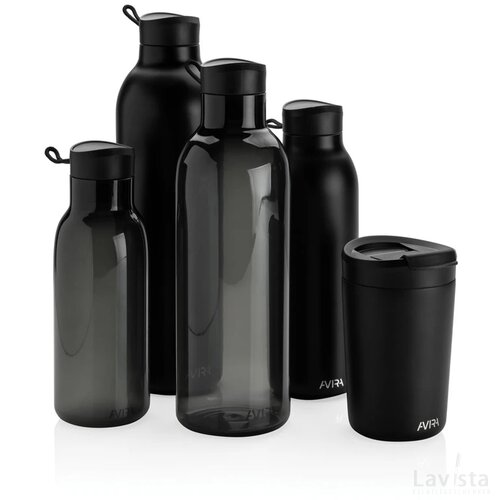 Avira Atik RCS Gerecycled PET fles 1L zwart