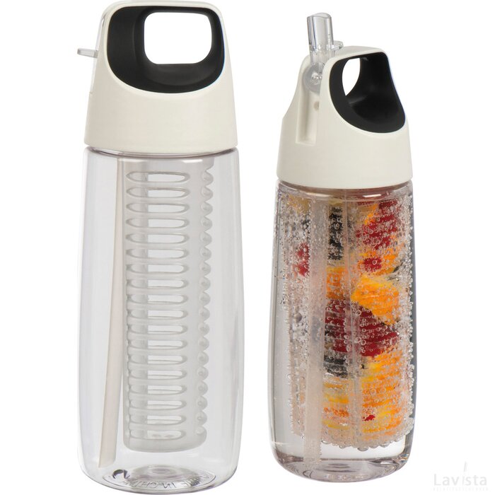 Infuser drinkfles wit