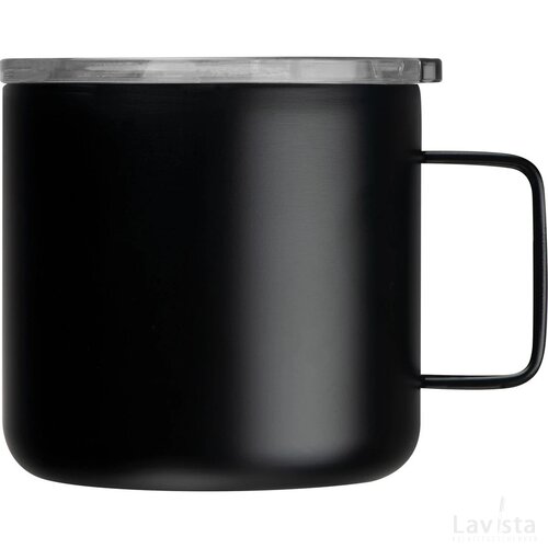 Dubbelwandige vacuüm drinkbeker, 300 ml zwart