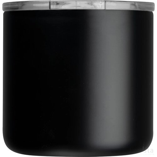 Dubbelwandige vacuüm drinkbeker, 300 ml zwart