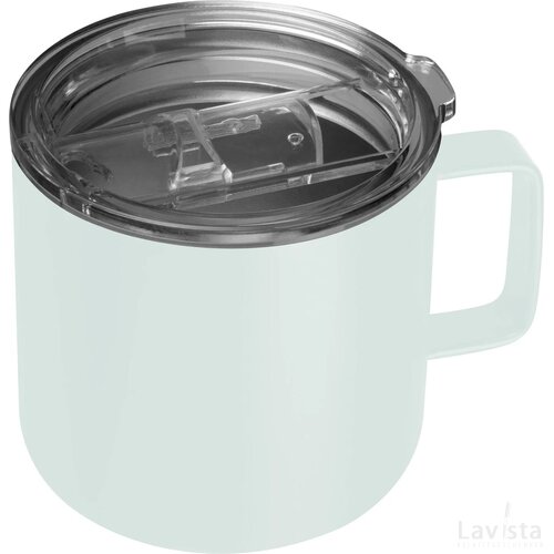 Dubbelwandige vacuüm drinkbeker, 300 ml wit