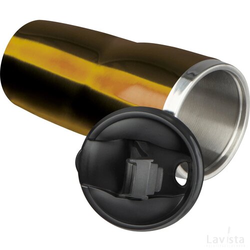 Drinkbeker met een RVS ommanteling, 500 ml goud