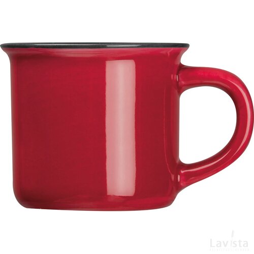 Espressokopje Rood