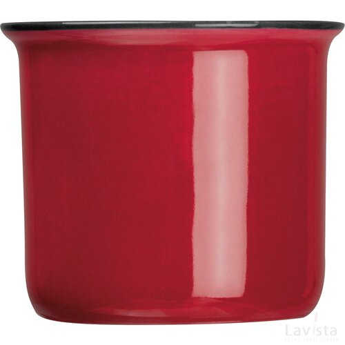 Espressokopje Rood