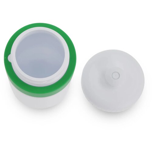 Sportfles met rand 500ml wit / groen