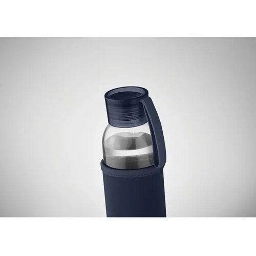 Gerecyclede glazen fles Ebor Kobaltblauw 500 ml