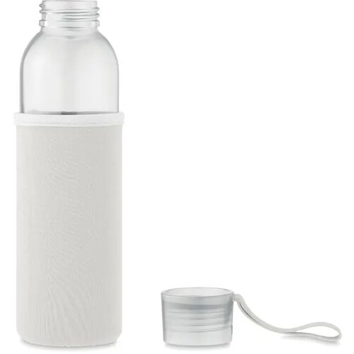 Gerecyclede glazen fles Ebor Beige 500 ml