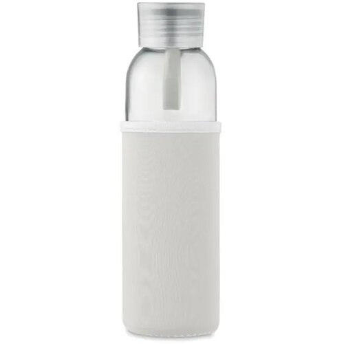 Gerecyclede glazen fles Ebor Beige 500 ml