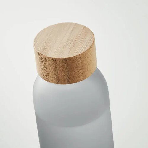 Matglazen fles Abe Grijs 500 ml