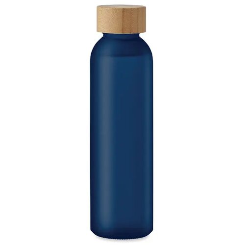 Matglazen fles Abe Blauw 500 ml