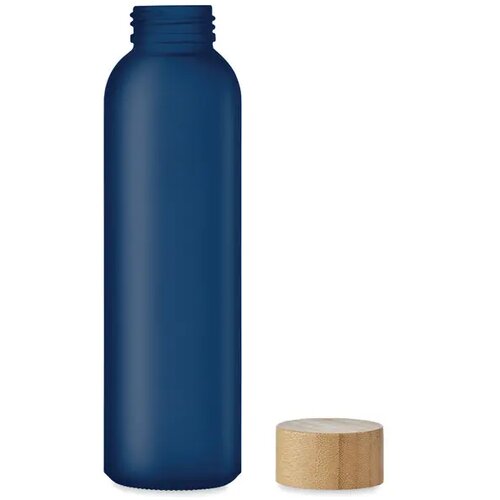 Matglazen fles Abe Blauw 500 ml