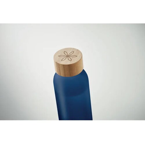 Matglazen fles Abe Blauw 500 ml
