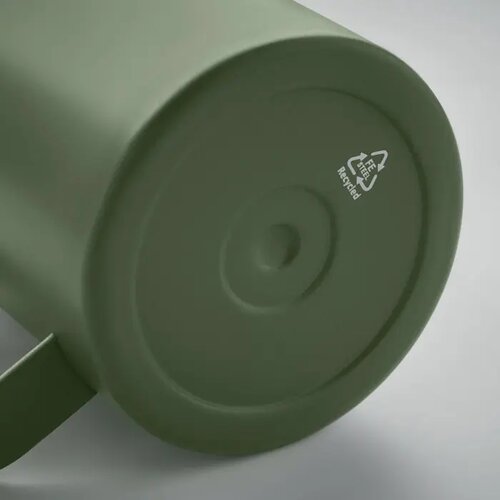 Dubbelwandige beker met drinkdeksel Groen 300 ml